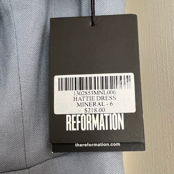 Reformation Hattie Dress in Mineral - Picture 7 of 7